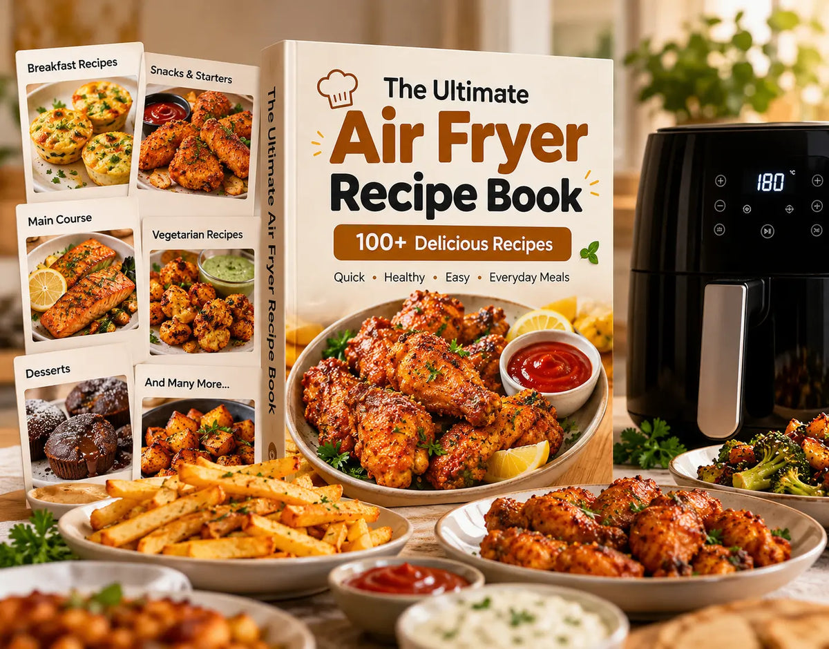 Air Fryer Recipes Ebook | 100+ Easy Indian Recipes